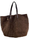 【中古】GUCCI◆トートバッグ/スウェード/BRW/総柄【バッグ】(4)