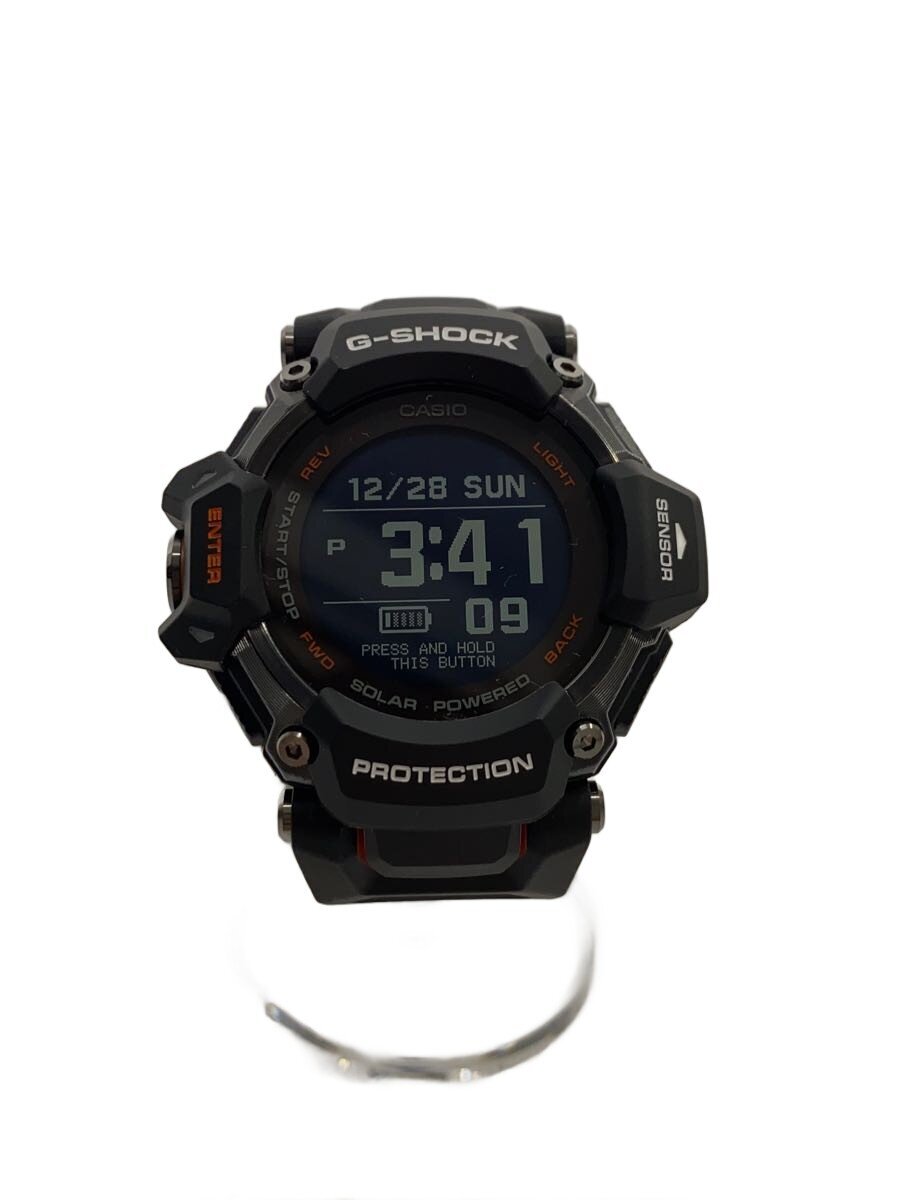【中古】CASIO◆ソーラー腕時計_G-SHOCK/デジタル/ラバー/BLK/BLK//【服飾雑貨他】