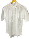 【中古】DESCENDANT◆半袖シャツ/2/コットン/WHT/無地【メンズウェア】(4)