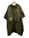 【中古】HUMIS◆オーバーコート/コート/M/ポリエステル/KHK/M-C0501/【メンズウェア】