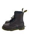 【中古】Dr.Martens◆レースアップブーツ/37/BRD【シューズ】