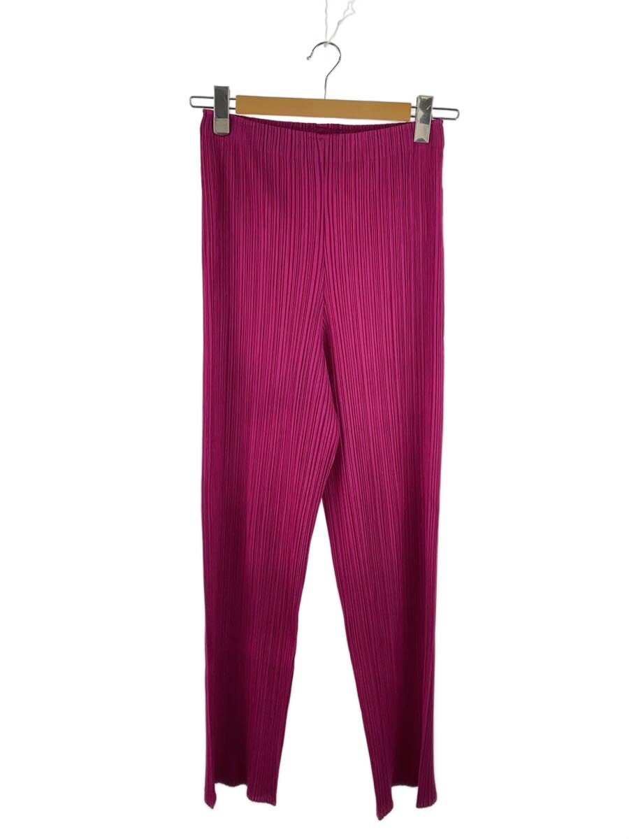 【中古】PLEATS PLEASE ISSEY MIYAKE◆ボトム/3/ポリエステル/PNK/PP13-JF627//【レディースウェア】