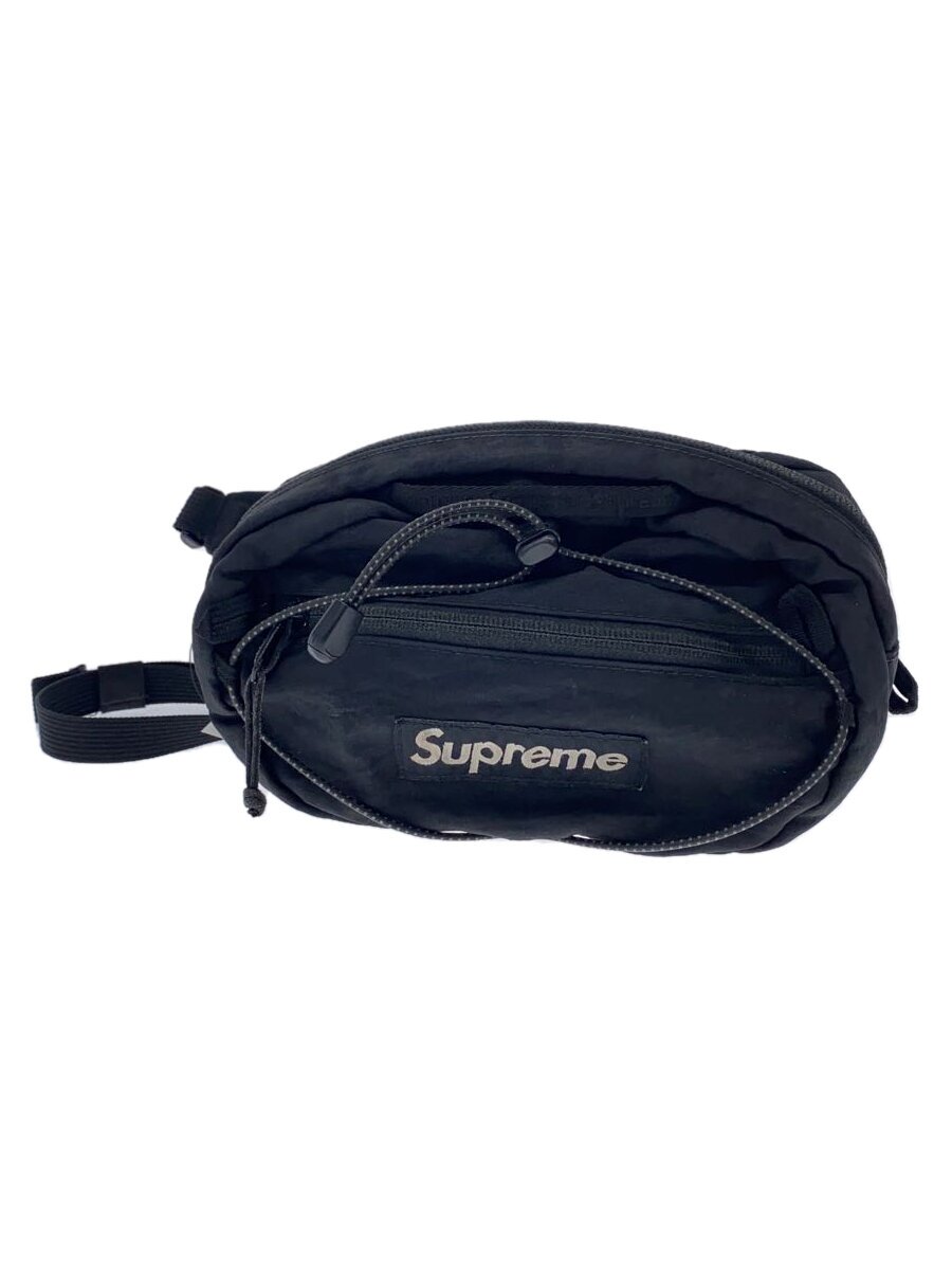 SUPREME - 【中古】Supreme◆ウエストバッグ/ナイロン/BLK/無地//【バッグ】