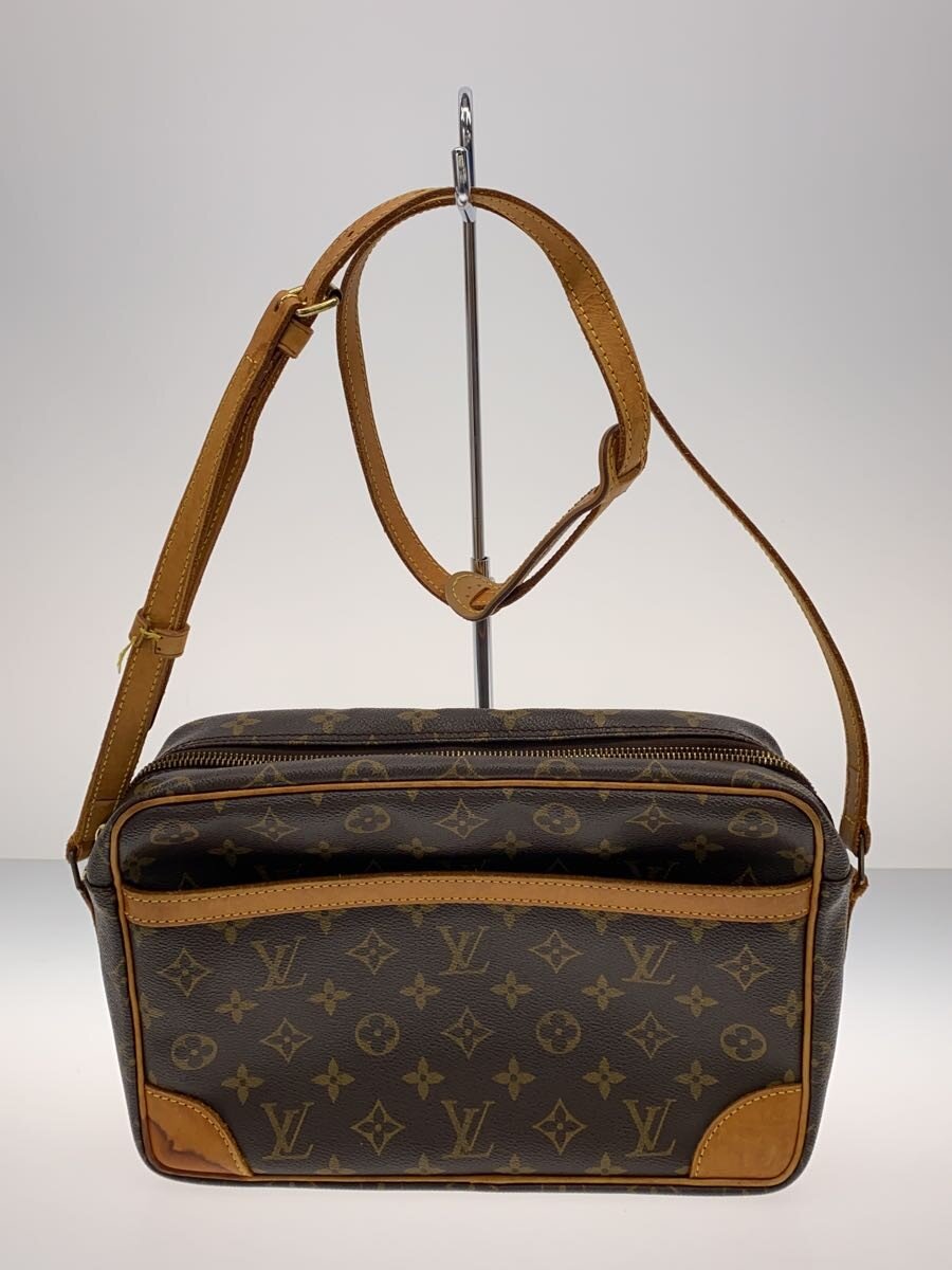 【中古】LOUIS VUITTON◆トロカデロ30_モノグラム・キャンバス/PVC/BRW/M51272【バッグ】