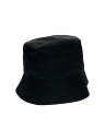 【中古】PRADA◆ハット/S/BLK/メンズ/2HC137 2DRT【服飾雑貨他】