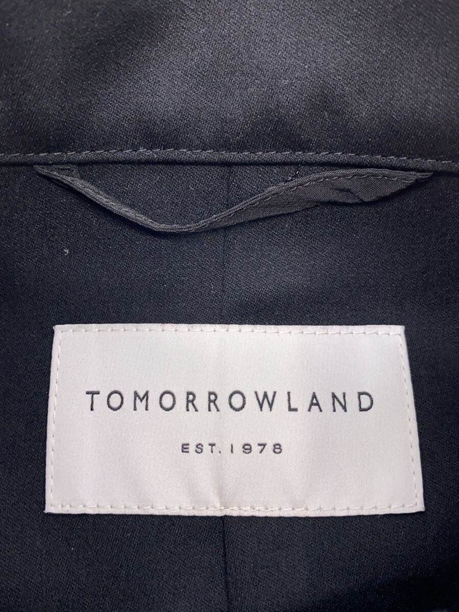 【中古】TOMORROWLAND◆ブルゾン/S/レーヨン/BLK/無地/63-08-34-08001【メンズウェア】