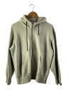 【中古】MHL.◆LIGHT LOOPBACK COTTON /ジップパーカー/M/コットン/GRY/596-1266501【メンズウェア】