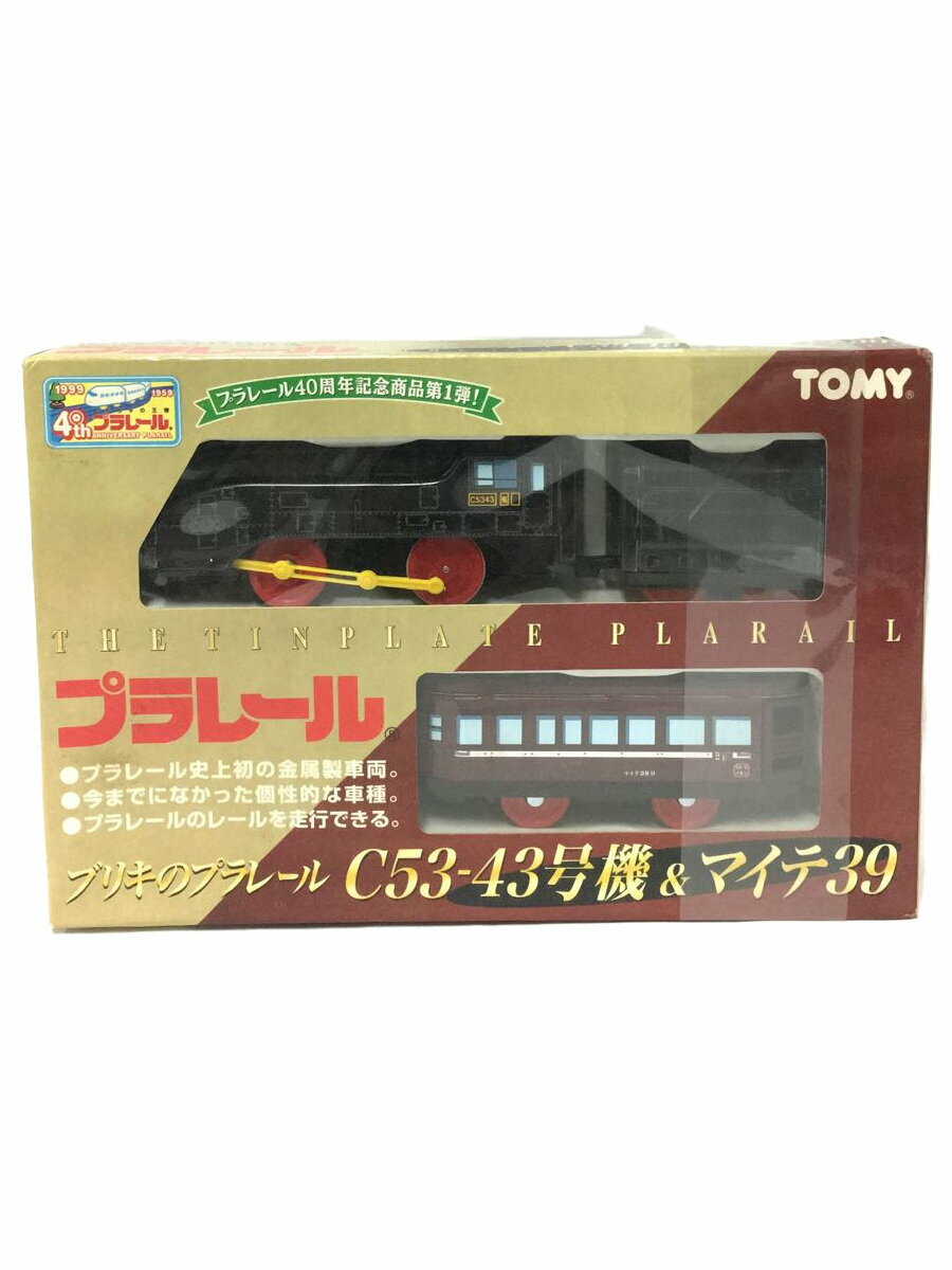 【中古】TAKARA TOMY◆ミニカー/BLK/プラレール/C53-43号機＆マイテ39【ホビー】