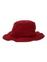 【中古】Supreme◆Contrast Boonie/バケットハット/S/ナイロン/RED/無地/メンズ【服飾雑貨他】