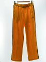 【中古】adidas◆BECKENBAUER TRACKPANT/ボトム/M/ポリエステル/オレンジ/IK9155【メンズウェア】