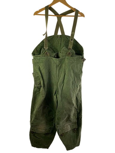 【中古】MILITARY◆オーバーオール/50/--/KHK/無地/モーターサイクルオーバーパンツ【メンズウェア】 【中古】MILITARY◆オーバーオール/50/--/KHK/無地/モーターサイクルオーバーパンツ【メンズウェア】