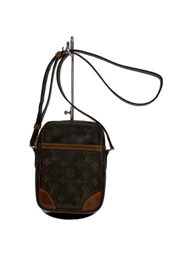 【中古】LOUIS VUITTON◆2)ダヌーブ_モノグラム・キャンバス_BRW/PVC/BRW【バッグ】 【中古】LOUIS VUITTON◆2)ダヌーブ_モノグラム・キャンバス_BRW/PVC/BRW【バッグ】