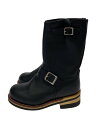 【中古】God&Bless/エンジニアブーツ/24.5cm/BLK/レザー【シューズ】