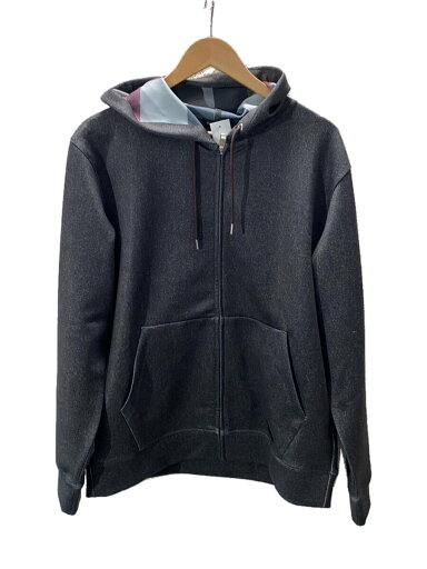 【中古】BLACK LABEL CRESTBRIDGE◆ジップパーカー/L/ポリエステル/GRY/51P07-417-44【メンズウェア】 【中古】BLACK LABEL CRESTBRIDGE◆ジップパーカー/L/ポリエステル/GRY/51P07-417-44【メンズウェア】