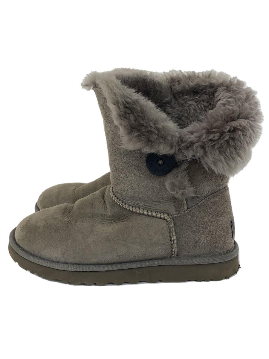 UGG australia◆ムートン/ブーツ/24cm/GRY/F19014D