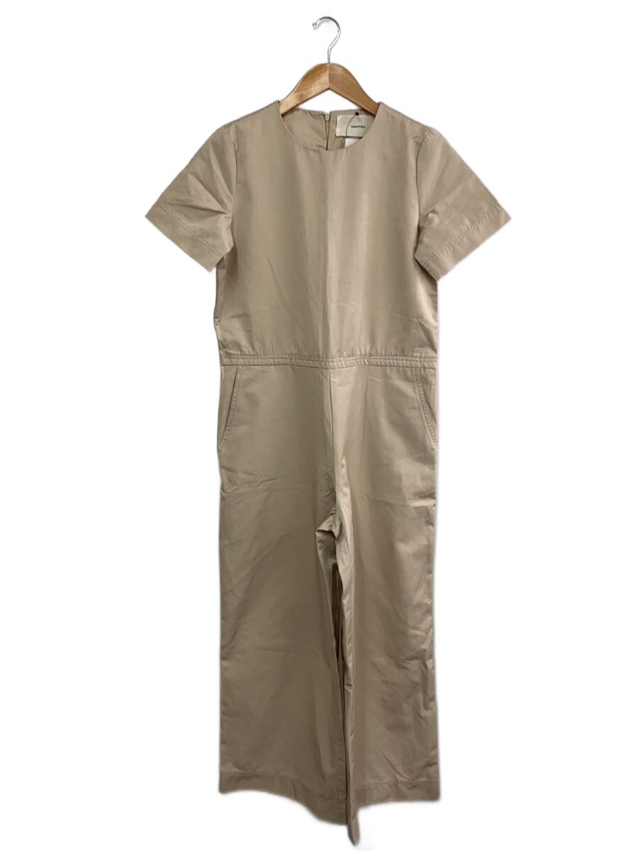 【中古】TODAYFUL◆22SS/Halfsleeve Wide Combinaiオールインワン/36/ポリエステル/CRM/12210318//【レディースウェア】