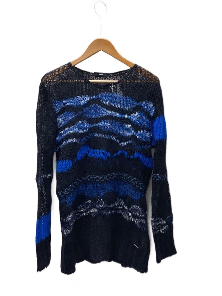 【ブランド】DIESEL 【ブランドカナ】［イリョウ／フクショク］ディーゼル 【型番】 【程度】B 【サイズ】S 【メインカラー】ブルー 【素材・生地】モヘア 【キーワード】　　 2025/12/16 セカンドストリート赤嶺店【3377】【中古】DIESEL◆ニット・セーター(薄手)/S/モヘア ブランド DIESEL 型番 カラー ブルー 柄 素材・生地 モヘア>色・素材について サイズ S>サイズ表示について 実寸（cm） 【カットソー】 身幅：50 / 着丈：75 / ゆき：92 【その他】 その他サイズ：/ 商品は　セカンドストリート赤嶺店の店頭にて販売しております。商品に関するお問合わせは、お電話(TEL:098-891-9288)にて、問合わせ番号：2333775197537をお伝えください。 配送方法やお支払い方法に関するお問い合わせは、サポートセンターまでご連絡をお願いします。 ※お電話の対応は営業時間内のみとなります。お問い合わせフォームでお問い合わせの際はご注文番号をご記入下さい