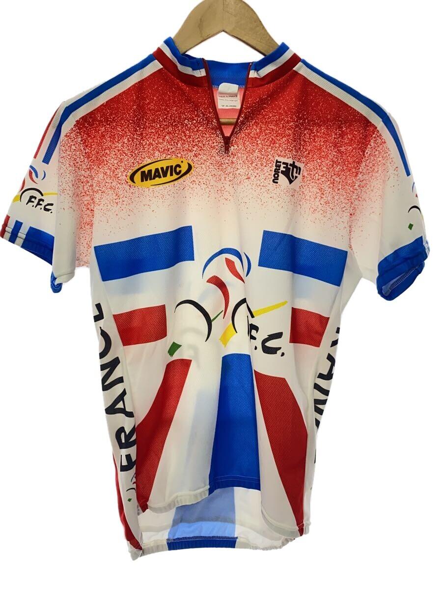 【中古】サイクルジャージ/Mavic Cycling Jersey Team France FFC/L/WHT【スポーツ】