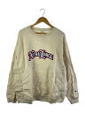 【中古】Champion◆REVERSE WEAVE CREWNECK SWEAT/スウェット/XL/コットン/CRM/C8-Z010【メンズウェア】