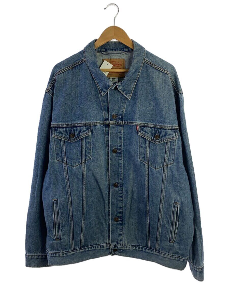 【中古】Levi’s◆ジャケット/XXL/コットン/IDG/無地/70507-0389【メンズウェア】