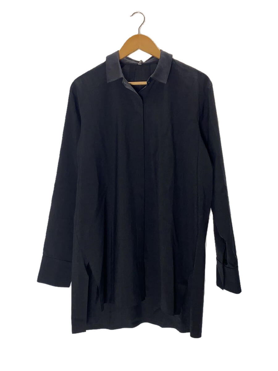 【中古】ARC’TERYX VEILANCE◆タグ付/Demlo Wool Blouse/長袖ブラウス/S/ウール/ダークグレー/29760【レディースウェア】