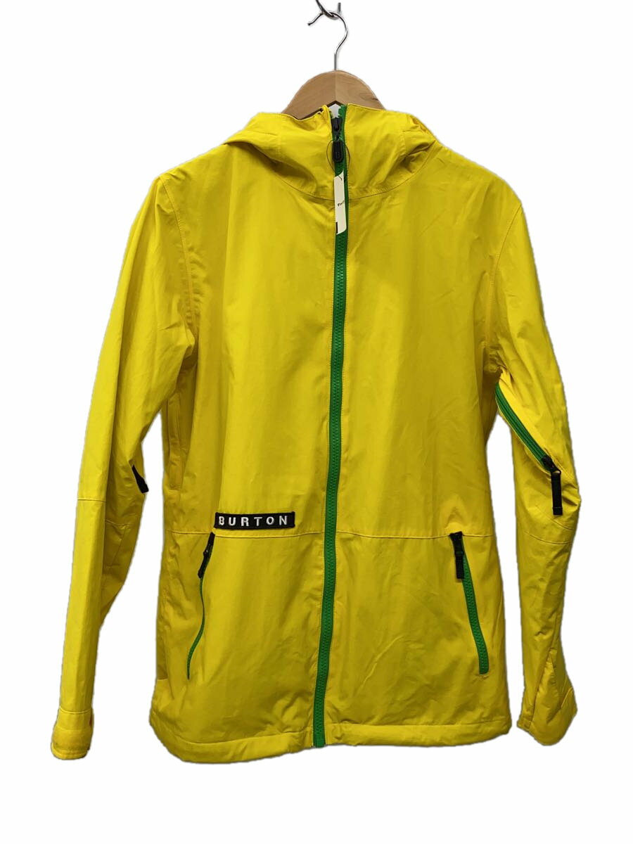 【中古】BURTON◆ウェアー/S/YLW【スポーツ】