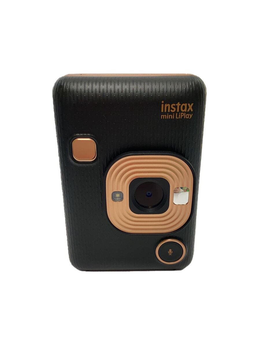 【中古】FUJIFILM◆コンパクトデジタルカメラ instax mini INSTAX MINI LIPLAY ELEGANT BLACK【カメラ】