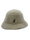 【中古】KANGOL◆バケットハット/L/アンゴラ/WHT/無地/レディース【服飾雑貨他】