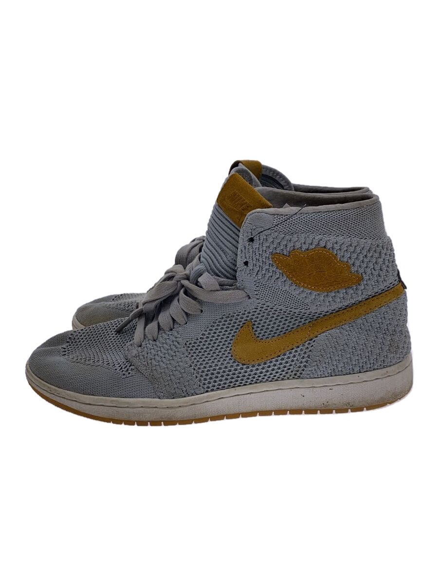 NIKE◆AIR JORDAN 1/エアジョーダン1/ハイカットスニーカー/27.5cm/GRY/919704-025