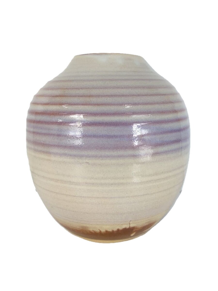 【中古】萩焼◆壷・花瓶/WHT【インテリア小物・日用雑貨】
