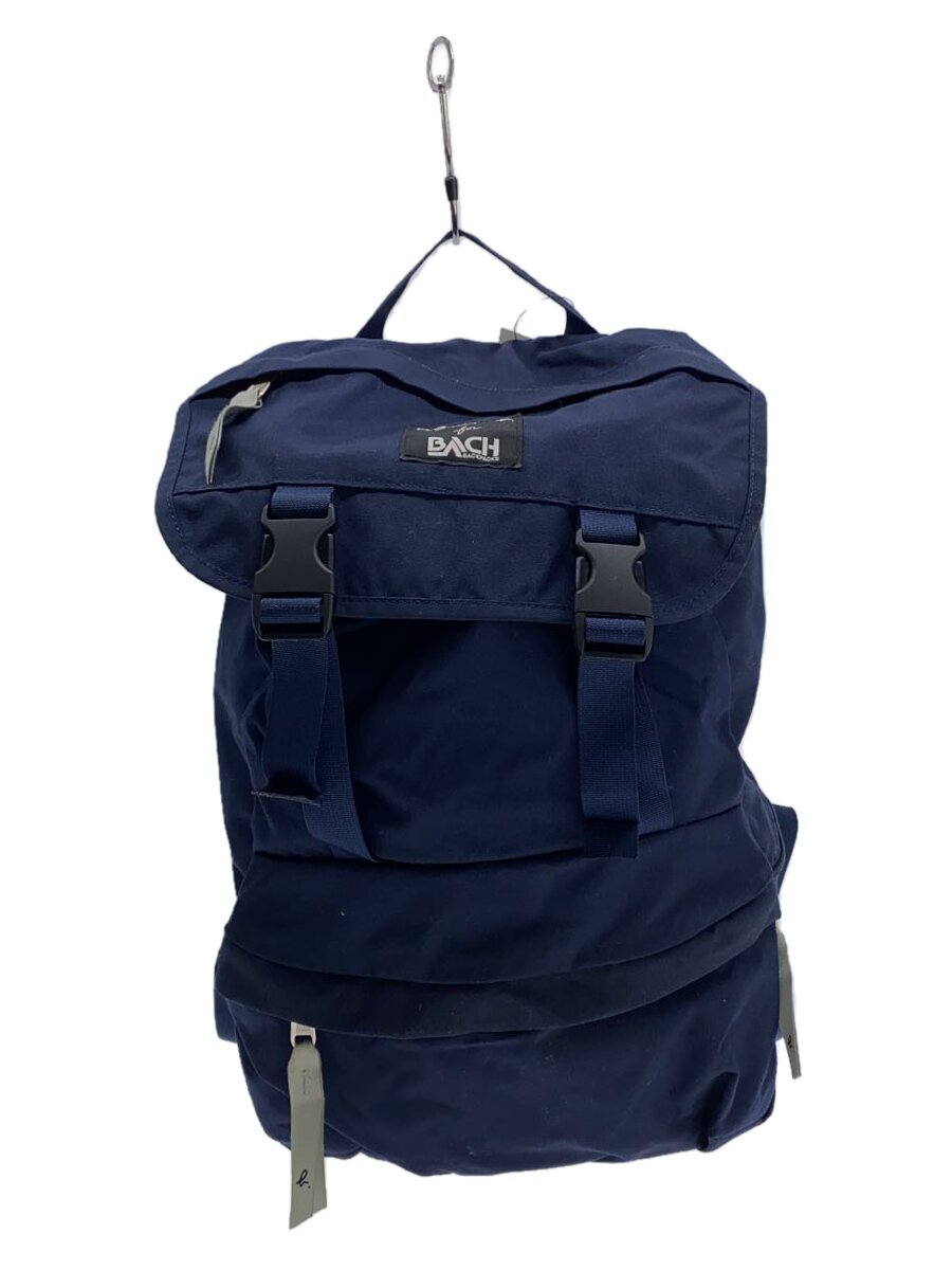 【中古】BACH◆リュック/ナイロン/NVY//【バッグ】