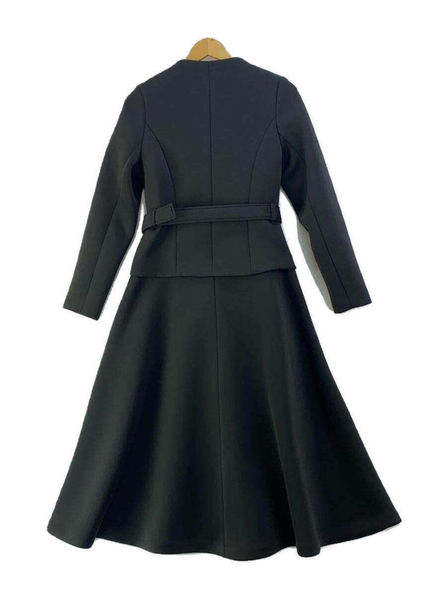 【中古】AMERI◆コート/S/ポリエステル/BLK/無地/01220760720//【レディースウェア】