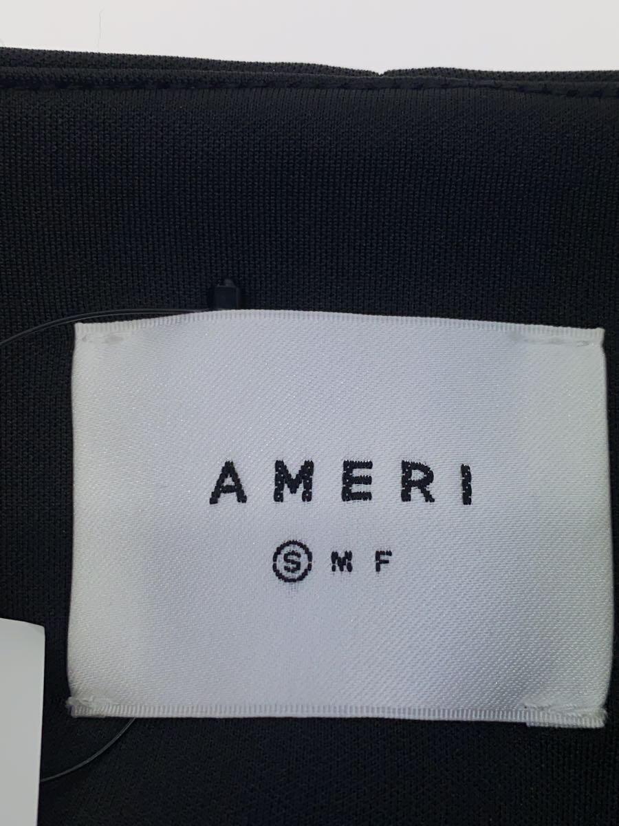 【中古】AMERI◆コート/S/ポリエステル/BLK/無地/01220760720//【レディースウェア】