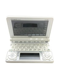 【中古】CASIO◆電子辞書 エクスワード XD-N4800WE [ホワイト]【家電・ビジュアル・オーディオ】