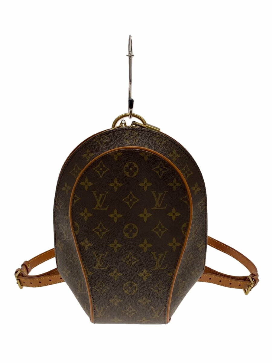 LOUIS VUITTON - 【中古】LOUIS VUITTON◆エリプス・サック・ア・ド_モノグラム・キャンバス_BRW/PVC/BRW//【バッグ】