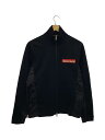 MONCLER◆TRICOT CARDIGAN/切替/ジャケット/M/ウール/ブラック/E20919422100