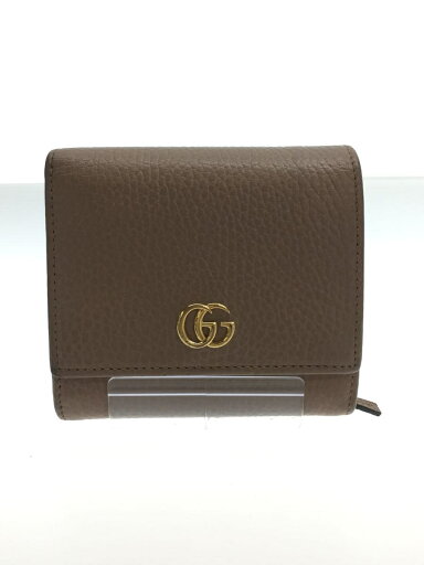【中古】GUCCI◆ダブルG/ミディアムウォレット/2つ折り財布/レザー/PNK/レディース/598587・0416【服飾雑貨他】 【中古】GUCCI◆ダブルG/ミディアムウォレット/2つ折り財布/レザー/PNK/レディース/598587・0416【服飾雑貨他】
