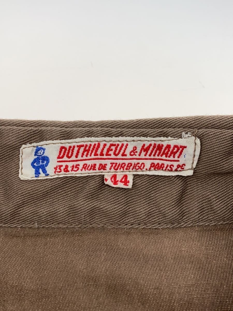 【中古】duthilleul & minart/ワークシャツ/長袖シャツ/44/--/BRW【メンズウェア】