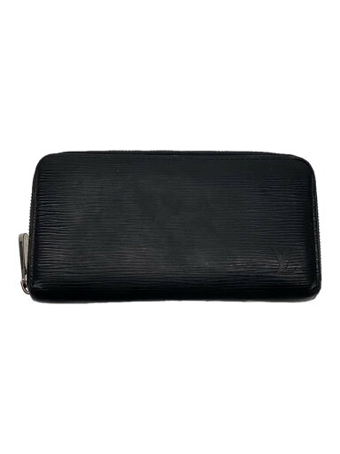 【中古】LOUIS VUITTON◆ジッピー・ウォレット_エピ_BLK/レザー/BLK/無地/メンズ【服飾雑貨他】 【中古】LOUIS VUITTON◆ジッピー・ウォレット_エピ_BLK/レザー/BLK/無地/メンズ【服飾雑貨他】