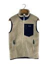 【中古】patagonia◆フリースベスト/XS/ポリエステル/ボアベスト【メンズウェア】(4)