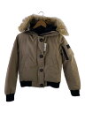 【中古】CANADA GOOSE◆ダウンジャケット/S/ポリエステル/BEG/7967JL【レディースウェア】(4)