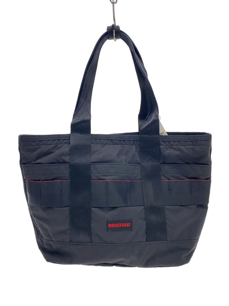 BRIEFING◆DISCRETE TOTE/トートバッグ/ポリエステル/ブラック/無地