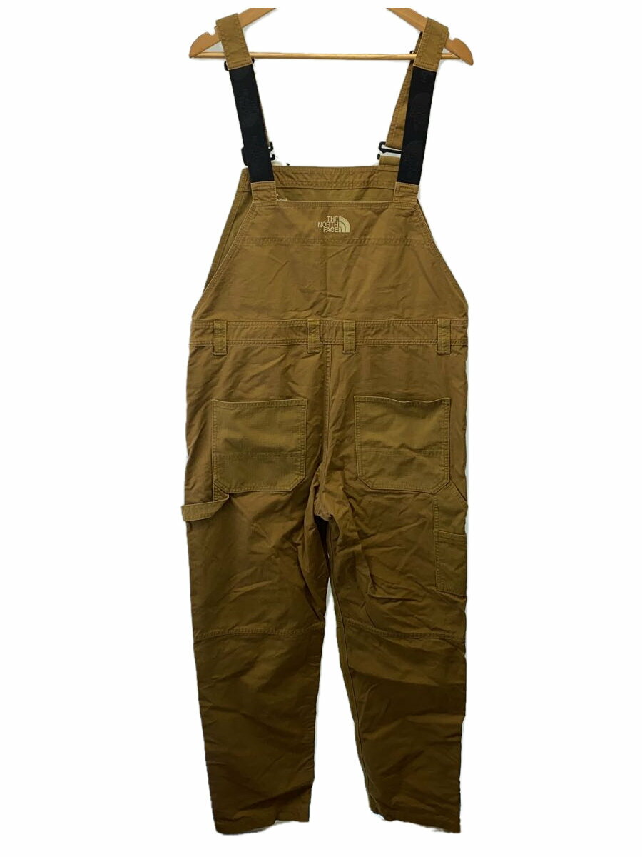 【中古】THE NORTH FACE◆FIREFLY OVERALL_ファイヤーフライ オーバーオール/L/コットン/CML【メンズウェア】
