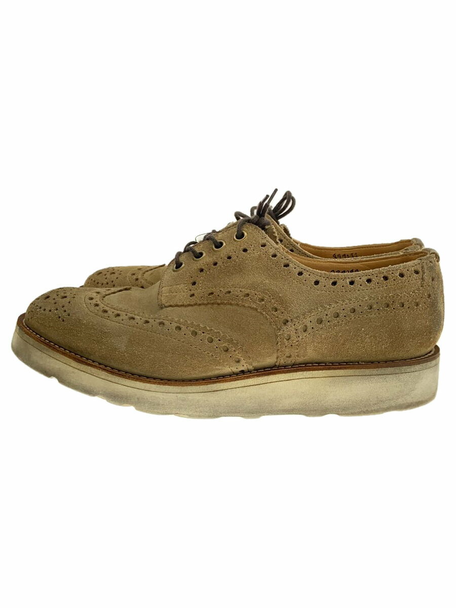 【中古】Tricker’s◆BOURTON/ウィングチップ/ドレスシューズ/899283【シューズ】