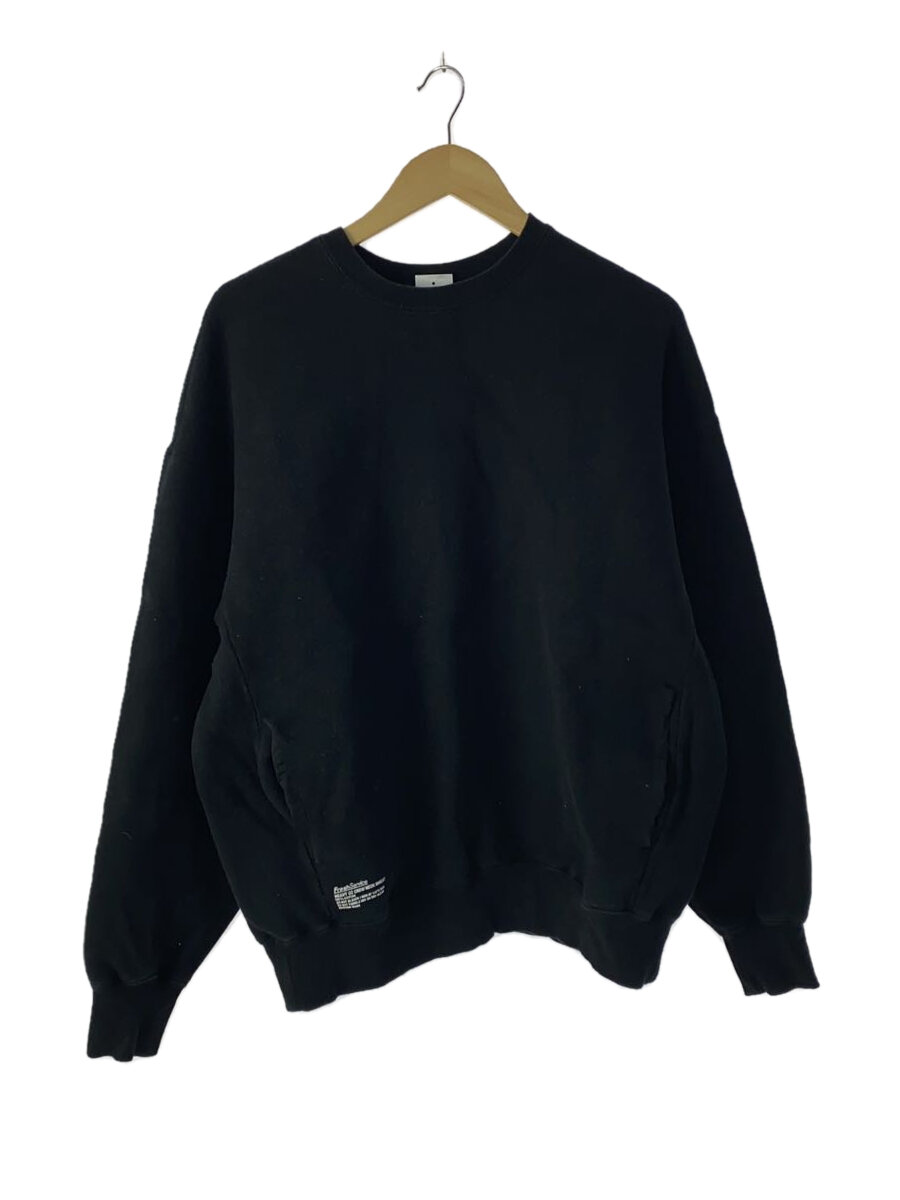 FreshService◆スウェット/M/コットン/BLK/FSC244-70160//