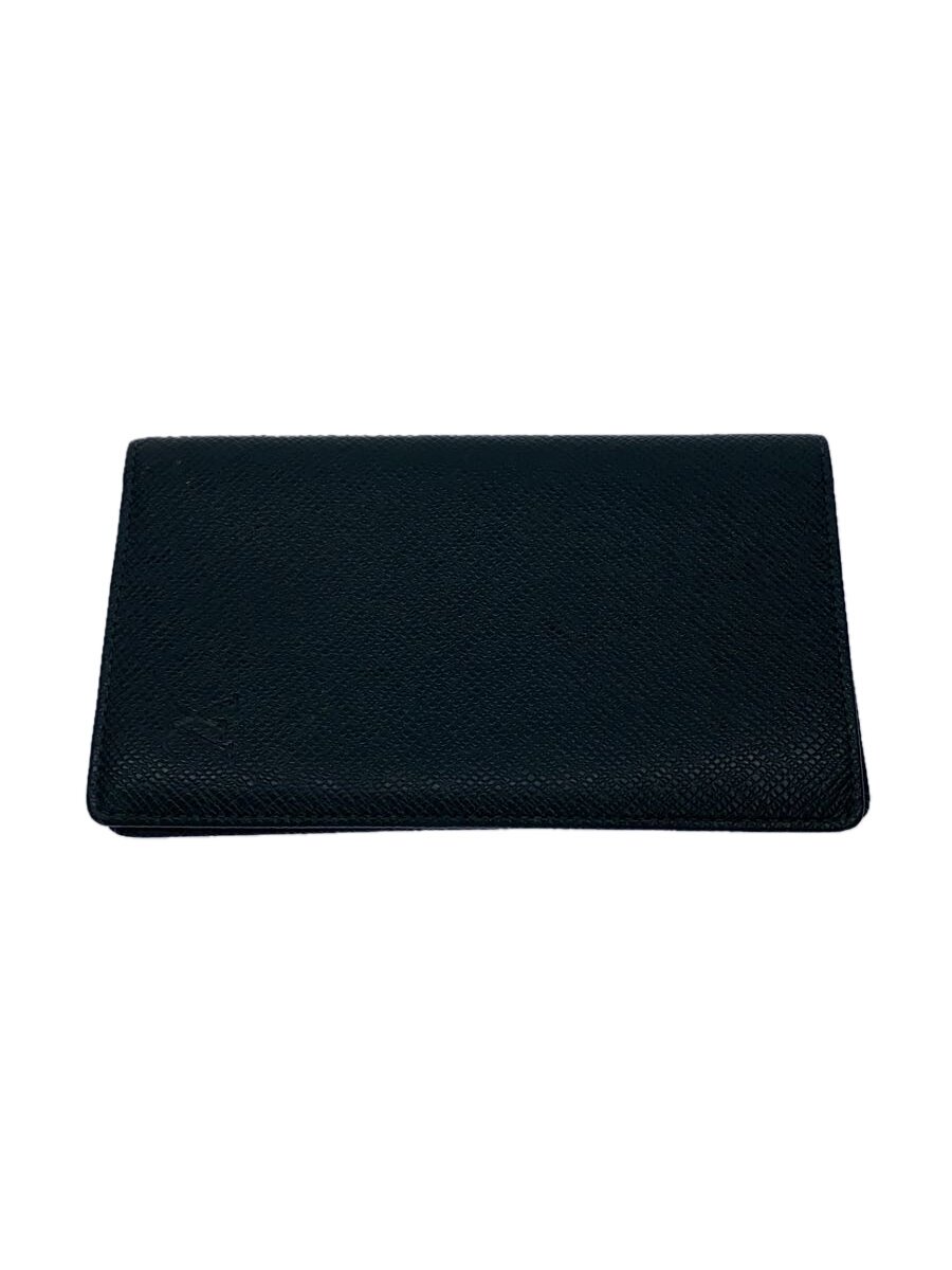 【中古】LOUIS VUITTON◆ポルト・バルール・カルト・クレディ_タイガ/レザー/GRN/無地/メンズ//【服飾雑貨他】