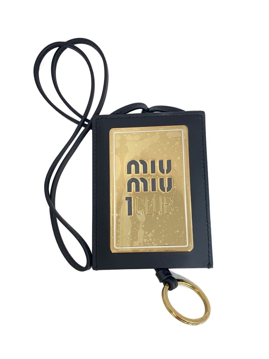 楽天市場】miumiu キーホルダー（カラーブラック）（財布・ケース