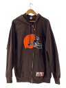 【中古】NFL TEAM APPAREL◆ジップパーカー/--/--/BRW【メンズウェア】