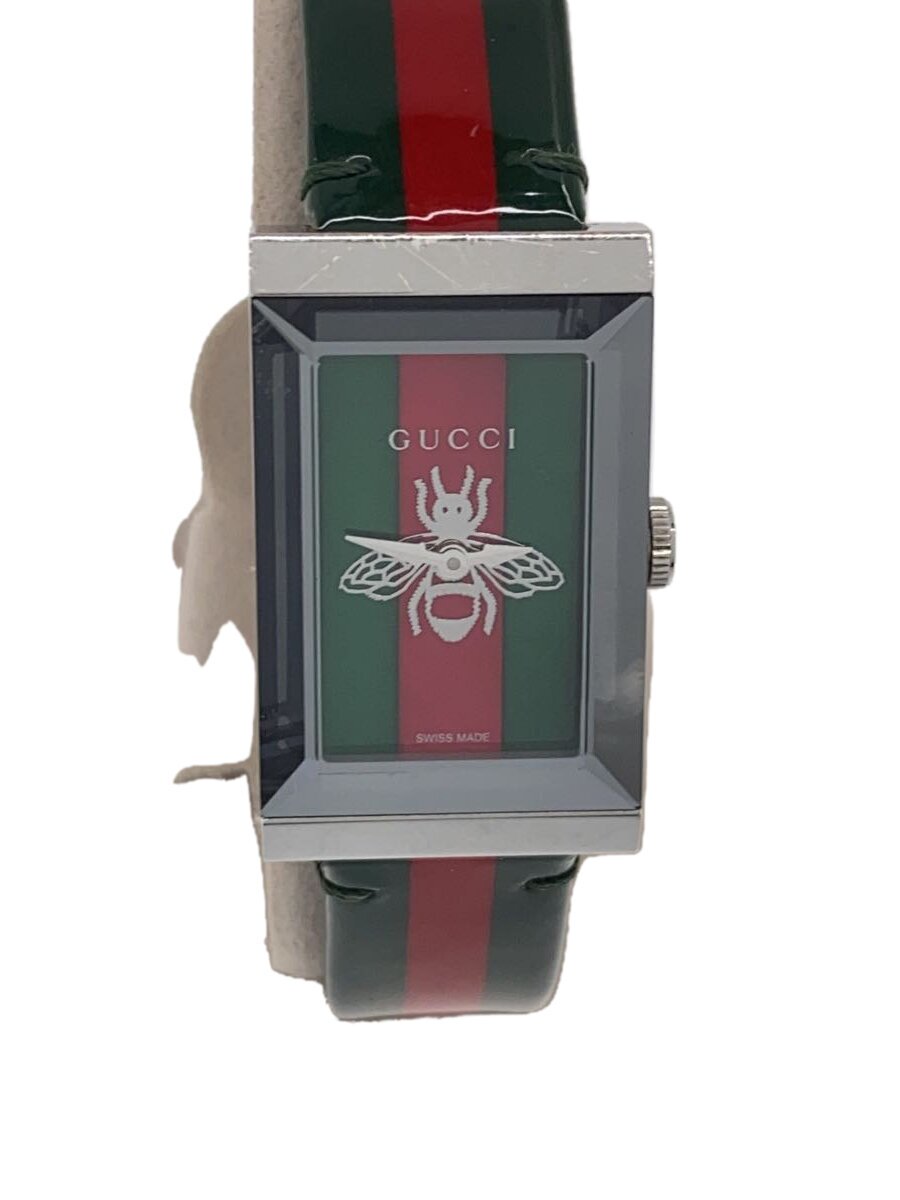 GUCCI - 【中古】GUCCI◆クォーツ腕時計/アナログ/マルチカラー/マルチカラー【服飾雑貨他】
