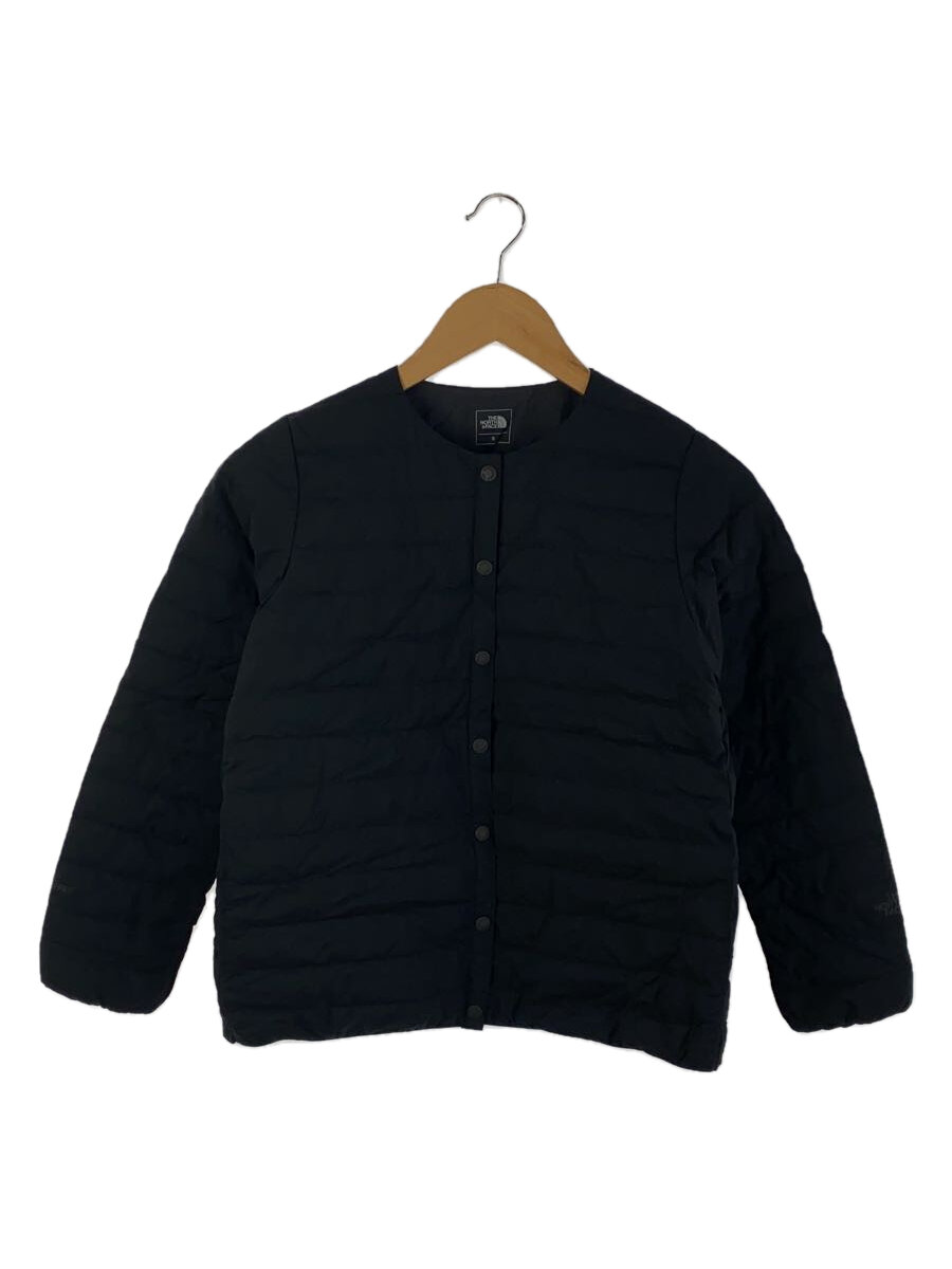 【中古】THE NORTH FACE◆WS ZEPHER SHELL CD_ウインドストッパーゼファーシェルカーディガン/S/ナイロン/BLK【レディースウェア】